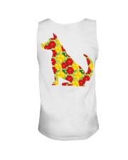 DOG - Flower Dog Unisex Tank back