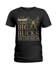 HNT - I Like Big Bucks Ladies T-Shirt tile