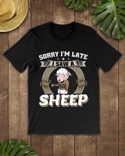 FMV - Sorry I'm Late Sheep Classic T-Shirt lifestyle-mens-crewneck-front-18