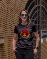 Hippie - Flower tie-dye Premium Fit Ladies Tee lifestyle-women-crewneck-front-2