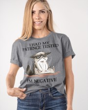 Cat - I Had My Patience Tested Classic T-Shirt apparel-classic-tshirt-lifestyle-front-100