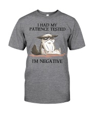 Cat - I Had My Patience Tested Classic T-Shirt front