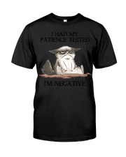 Cat - I Had My Patience Tested Classic T-Shirt tile