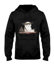 Cat - I Had My Patience Tested Hooded Sweatshirt tile