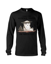 Cat - I Had My Patience Tested Long Sleeve Tee tile