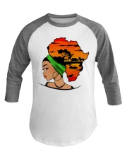 Black History Baseball Tee tile