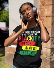 I'm Black Everyday But Today I'm Blackity Classic T-Shirt apparel-ladies-t-shirt-lifestyle-front-84