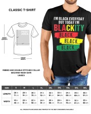 I'm Black Everyday But Today I'm Blackity Classic T-Shirt custom-t-shirts-classic-lifestyle-front-198