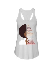 I Am Black Woman Ladies Flowy Tank tile