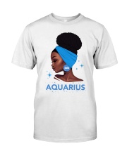 Aquarius Classic T-Shirt front