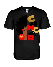 Cancer V-Neck T-Shirt tile