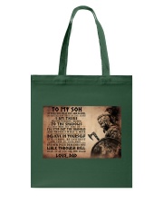 To My Son Tote Bag tile