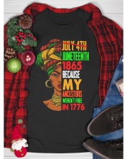 Juneteenth 1865 2 Classic T-Shirt custom-t-shirts-classic-lifestyle-front-353