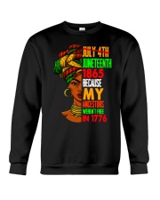 Juneteenth 1865 2 Crewneck Sweatshirt tile