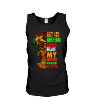 Juneteenth 1865 2 Unisex Tank tile