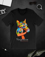 Multiple Sclerosis Awareness Classic T-Shirt lifestyle-mens-crewneck-front-16