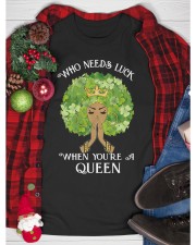 Who Needs Luck Classic T-Shirt custom-t-shirts-classic-lifestyle-front-353