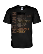 Melanin V-Neck T-Shirt tile
