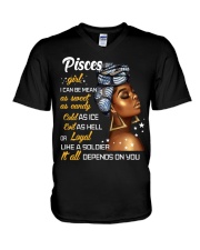 Pisces V-Neck T-Shirt tile