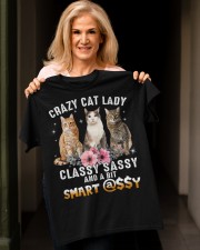 Crazy Cat Lady Classic T-Shirt apparel-classic-tshirt-lifestyle-front-118
