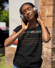 Blacknificent Classic T-Shirt apparel-ladies-t-shirt-lifestyle-front-84