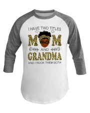 Mom ANd Grandma Baseball Tee tile