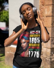 Juneteenth 1865 Classic T-Shirt apparel-ladies-t-shirt-lifestyle-front-84