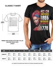Juneteenth 1865 Classic T-Shirt custom-t-shirts-classic-lifestyle-front-198