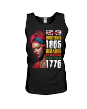 Juneteenth 1865 Unisex Tank tile