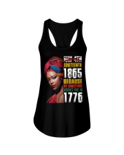Juneteenth 1865 Ladies Flowy Tank tile