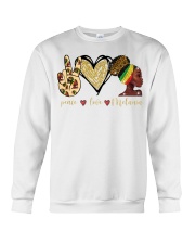 Peace Love Cure Crewneck Sweatshirt tile