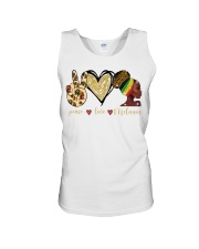 Peace Love Cure Unisex Tank tile
