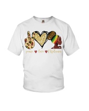Peace Love Cure Youth T-Shirt tile