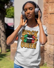 Black Queen Classic T-Shirt apparel-ladies-t-shirt-lifestyle-front-83