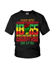 Juneteenth 1865 Youth T-Shirt tile