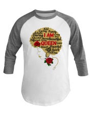 I Am Queen Baseball Tee tile
