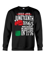 Juneteenth 1865 Crewneck Sweatshirt tile