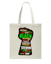 Black Strong Tote Bag tile