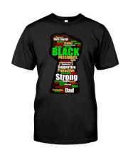 Black Strong Classic T-Shirt front