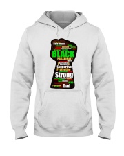 Black Strong Hooded Sweatshirt tile