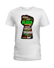 Black Strong Ladies T-Shirt tile