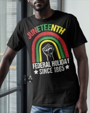 Juneteenth Federal Holiday Classic T-Shirt apparel-classic-tshirt-lifestyle-front-39