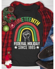 Juneteenth Federal Holiday Classic T-Shirt custom-t-shirts-classic-lifestyle-front-353