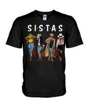 Sistas V-Neck T-Shirt tile