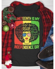 Juneteenth Is My Independence Day Classic T-Shirt custom-t-shirts-classic-lifestyle-front-353