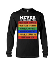 Never Apologize For Long Sleeve Tee tile