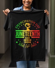 Emancipation Day Juneteenth Classic T-Shirt apparel-classic-tshirt-lifestyle-front-129