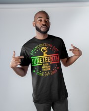 Emancipation Day Juneteenth Classic T-Shirt apparel-classic-tshirt-lifestyle-front-32