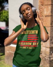 Juneteenth Freedom Day Classic T-Shirt apparel-ladies-t-shirt-lifestyle-front-84