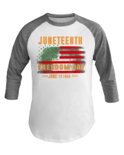 Juneteenth Freedom Day Baseball Tee tile